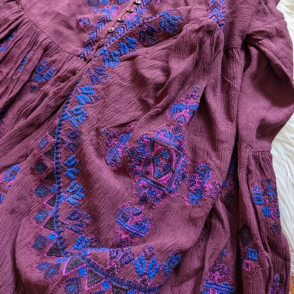 Please see copy listing Free people arianna embroidered tunic dress - Picture 9 of 11